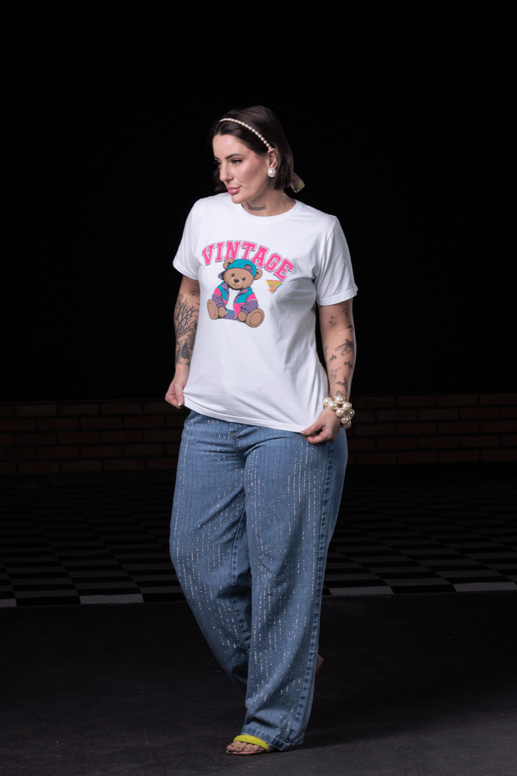 T-SHIRT  _  TEDDY VINTAGE [URSO]