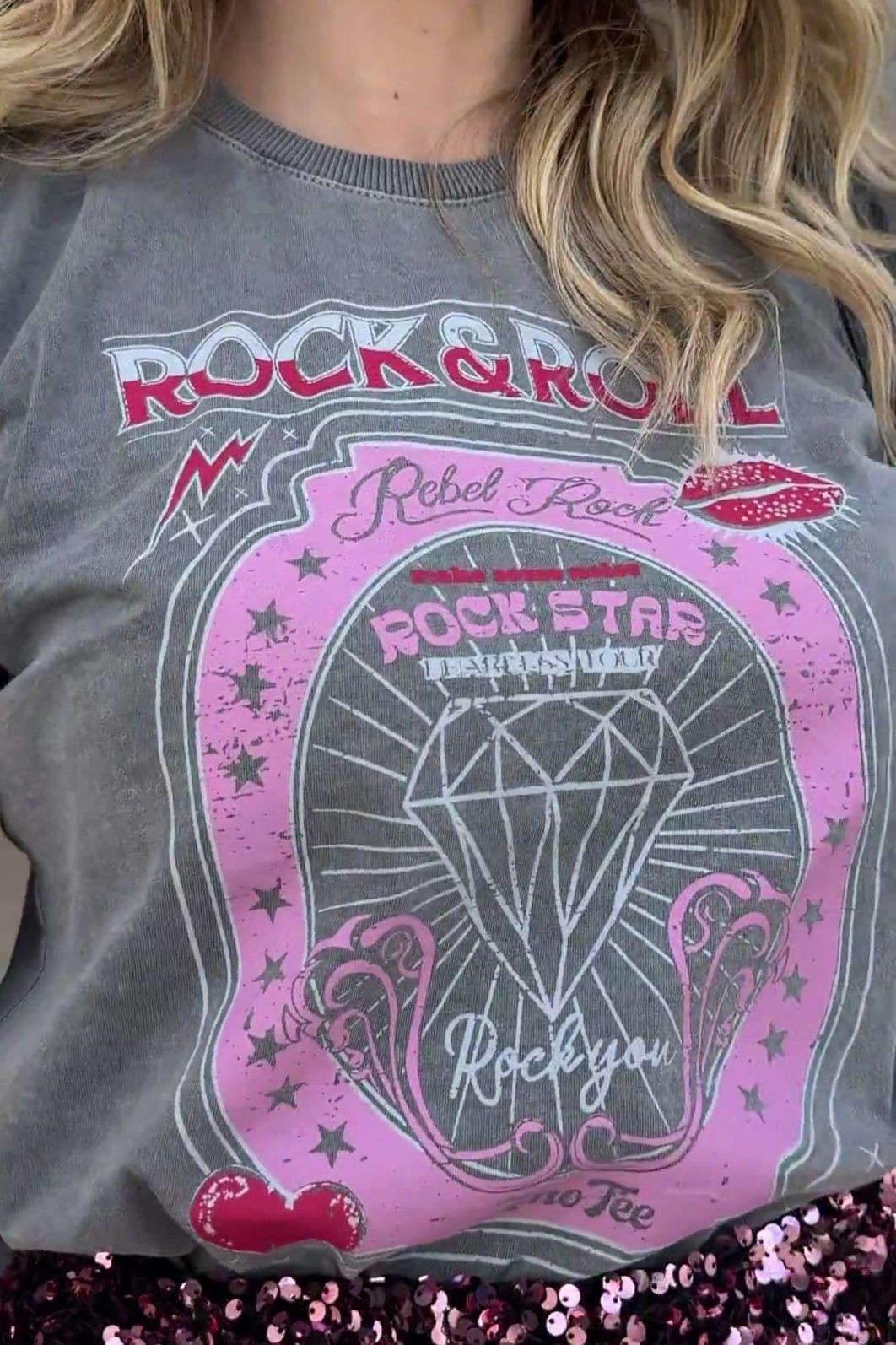 T SHIRT _ ROCK & ROLL T SHIRT _ ROCK & ROLL