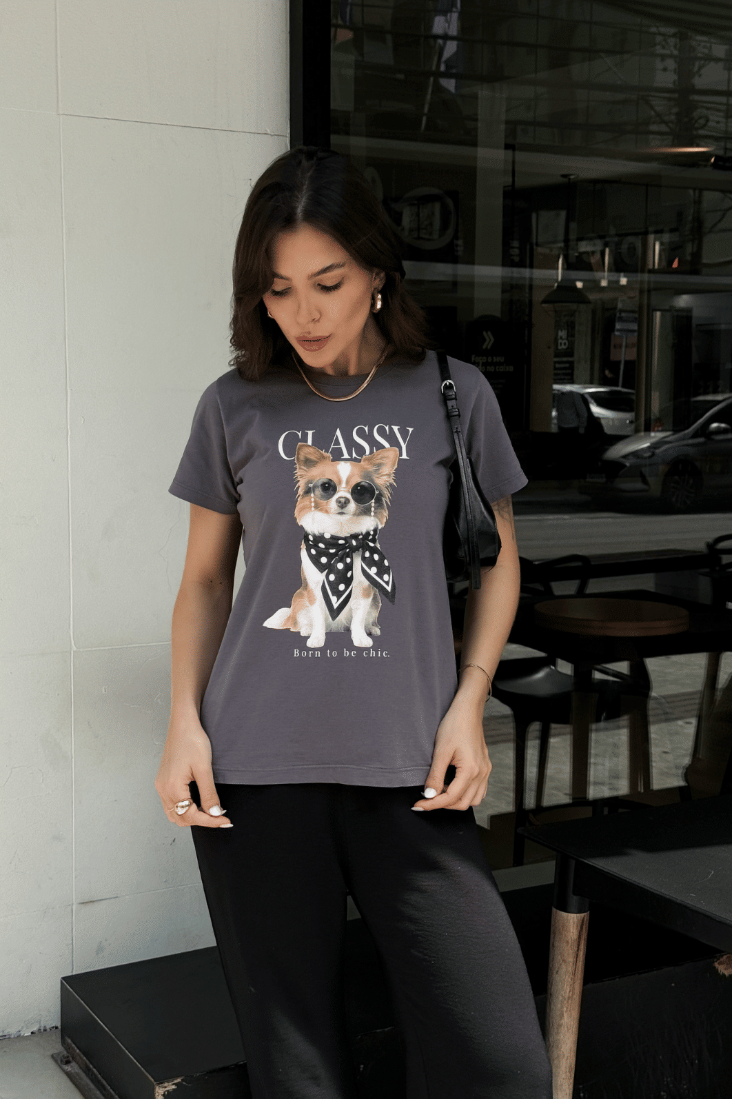 T-SHIRT _ CLASSY - CACHORRO T-SHIRT _ CLASSY - CACHORRO