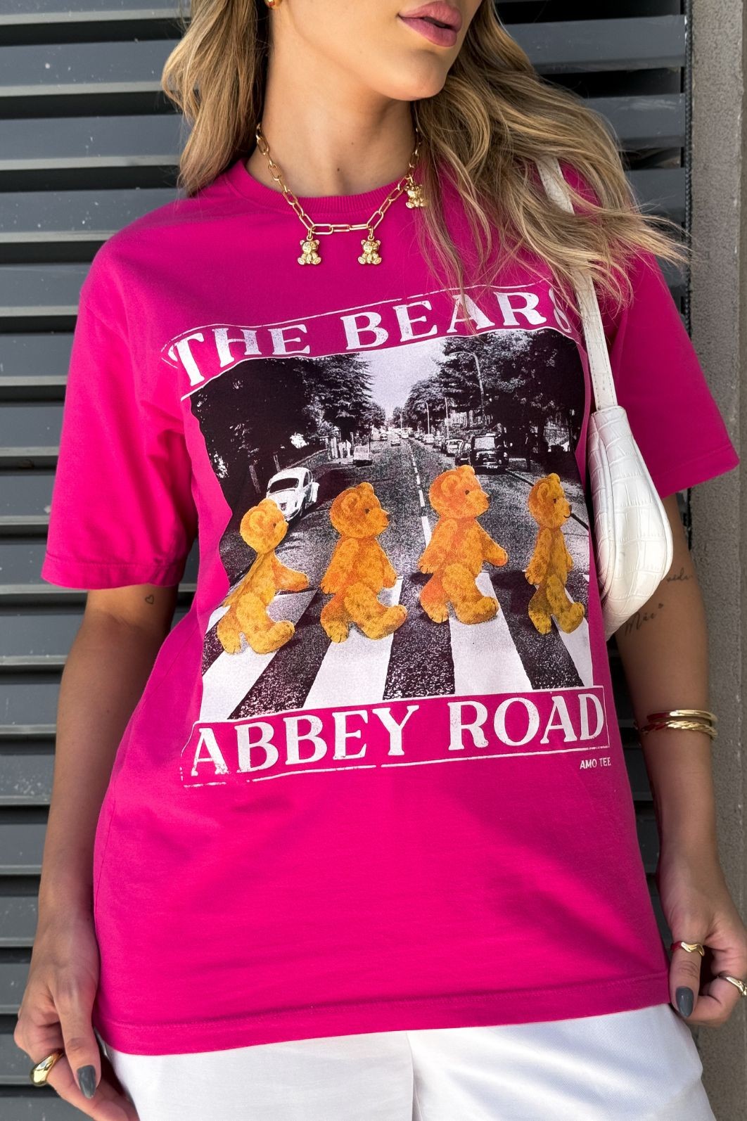 MASI TEE _ THE BEARS _ PINK MASI TEE _ THE BEARS _ PINK