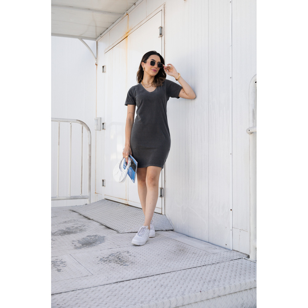 TEE DRESS _ ALGODÃO _ MARMORIZADO TEE DRESS _ ALGODÃO _ MARMORIZADO