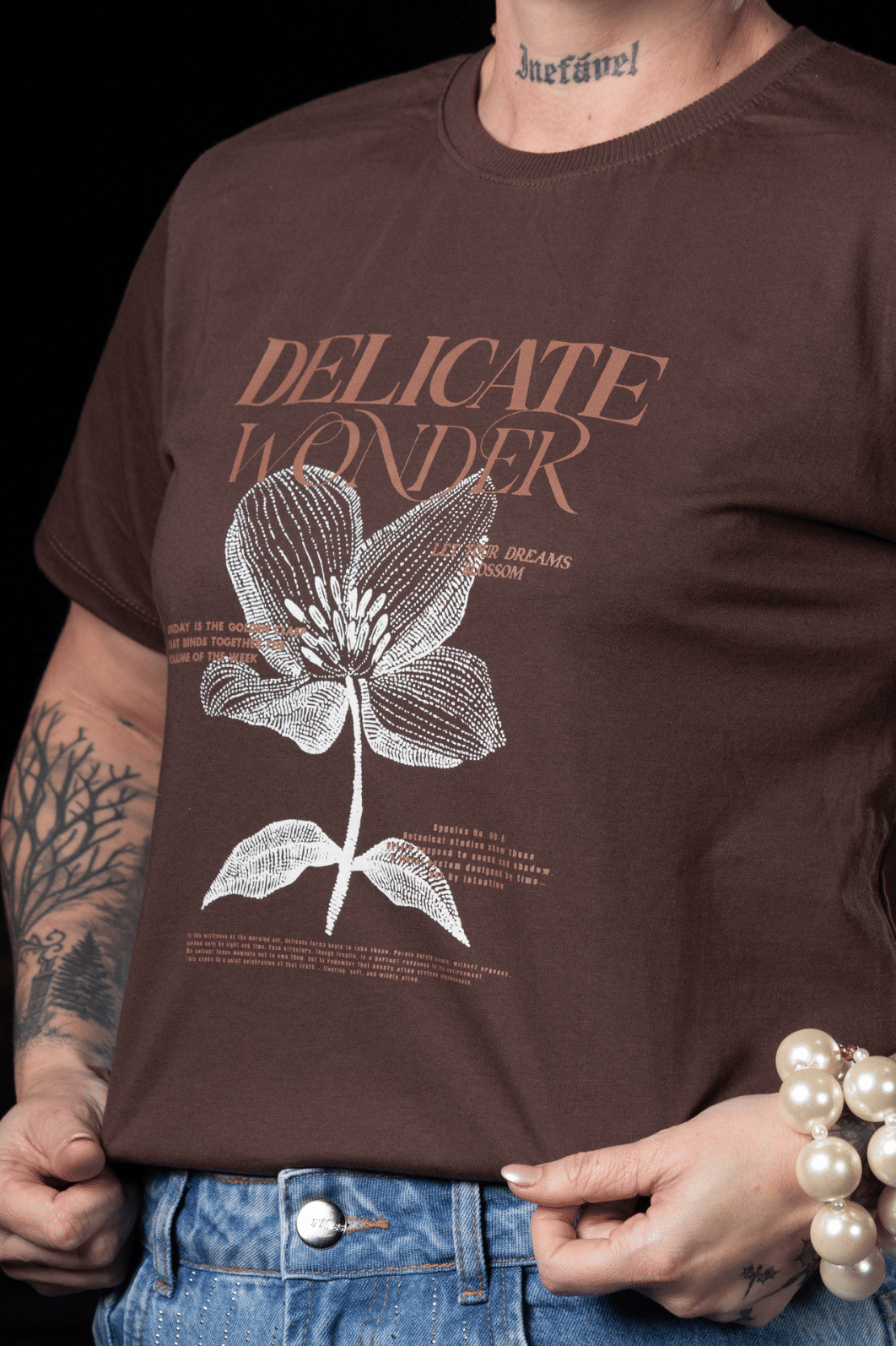 T-SHIRT  _  DELICATE WONDER [FLOR]