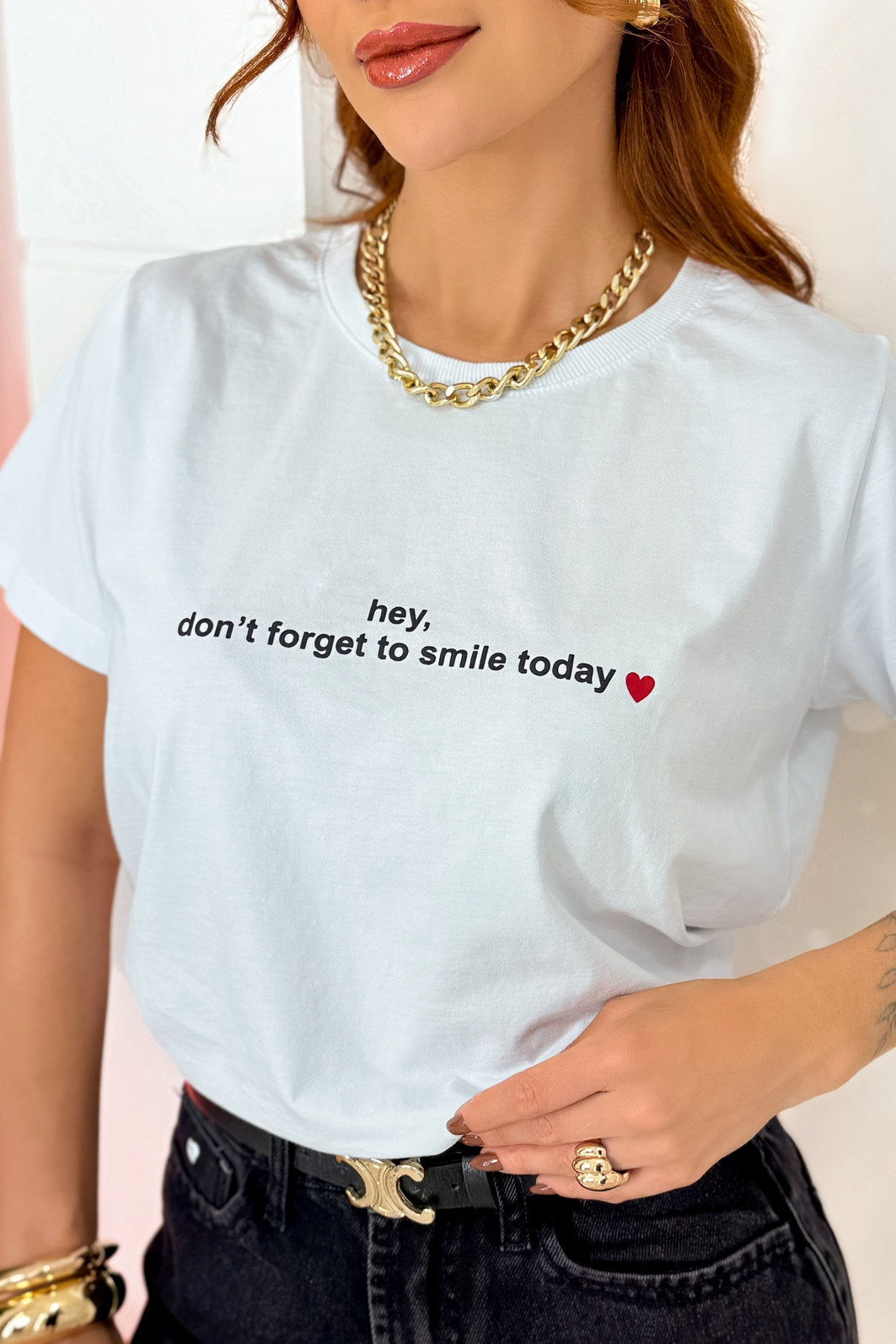 T SHIRT  _  HEI. DON´TFORGET