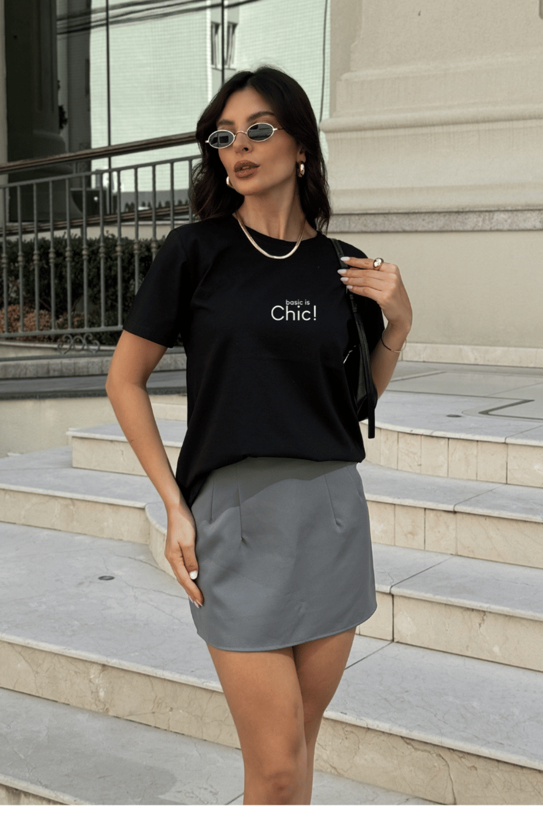 T-SHIRT _ BASIC IS CHIC T-SHIRT _ BASIC IS CHIC