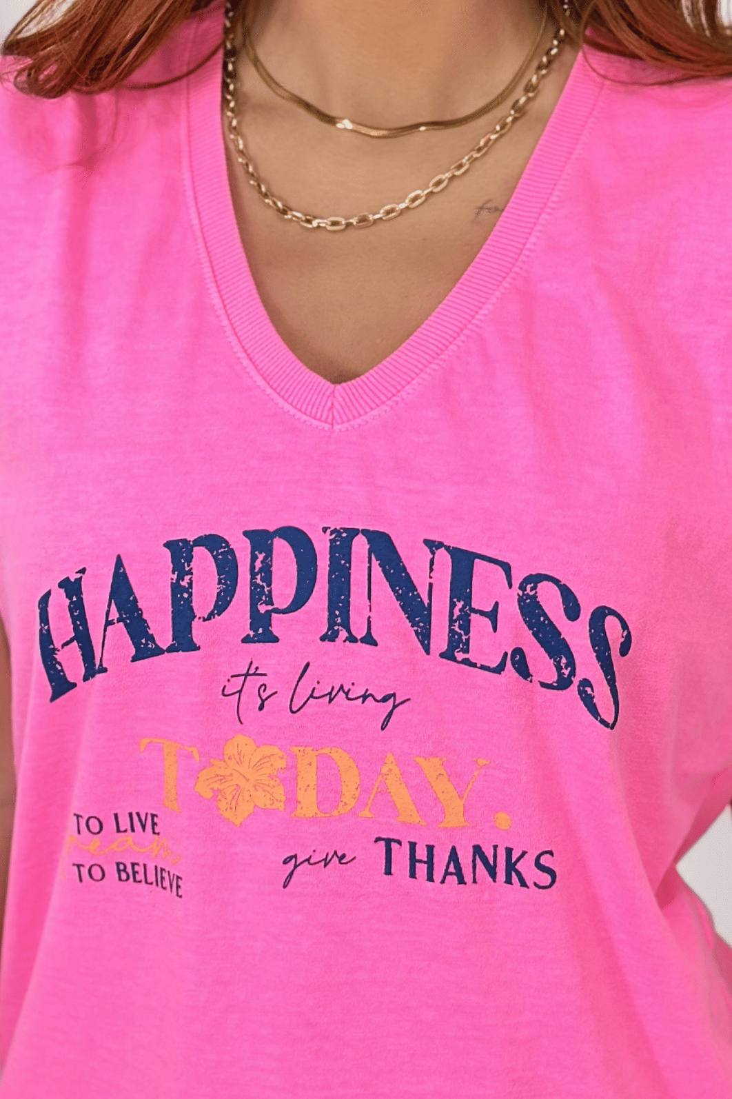 REGATA _ GOLA V _ OVERSIZED _ HAPPINESS _ ROSA REGATA _ GOLA V _ OVERSIZED _ HAPPINESS _ ROSA