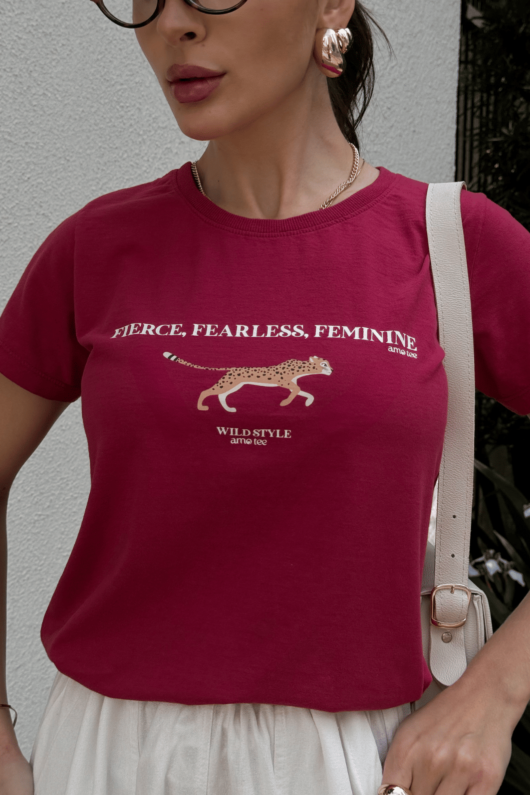 T SHIRT _ FIERCE, FEARLESS, FEMININE T SHIRT _ FIERCE, FEARLESS, FEMININE