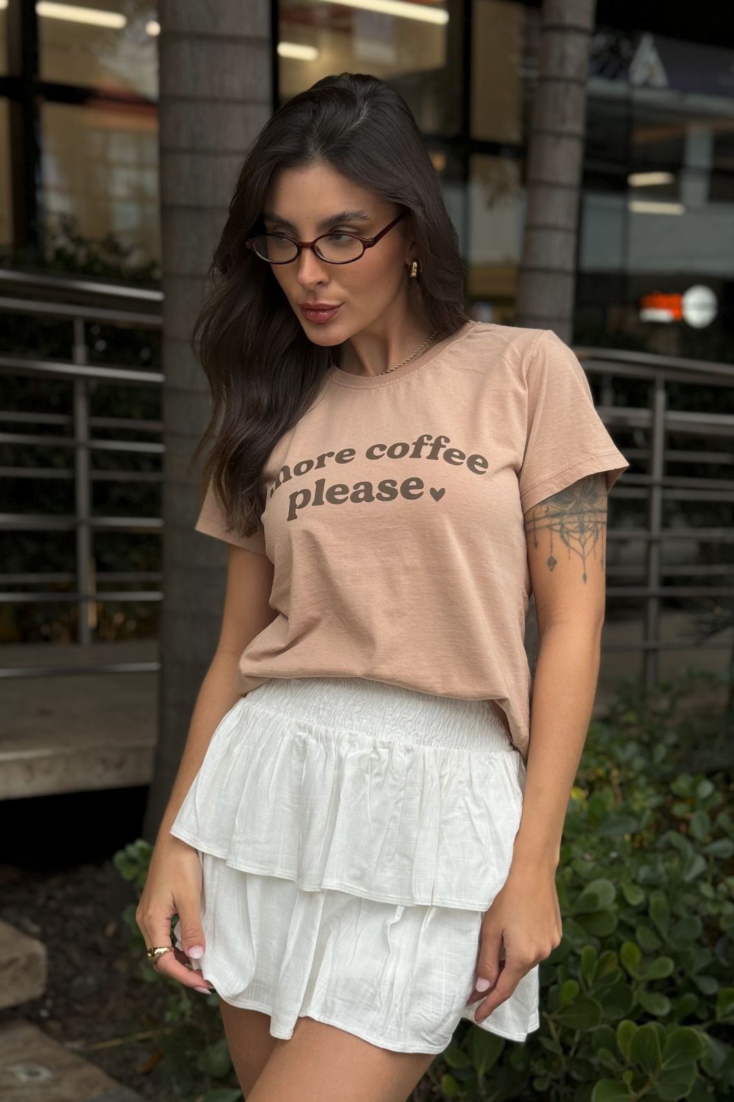 T SHIRT _ MORE COFFEE PLEASE T SHIRT _ MORE COFFEE PLEASE