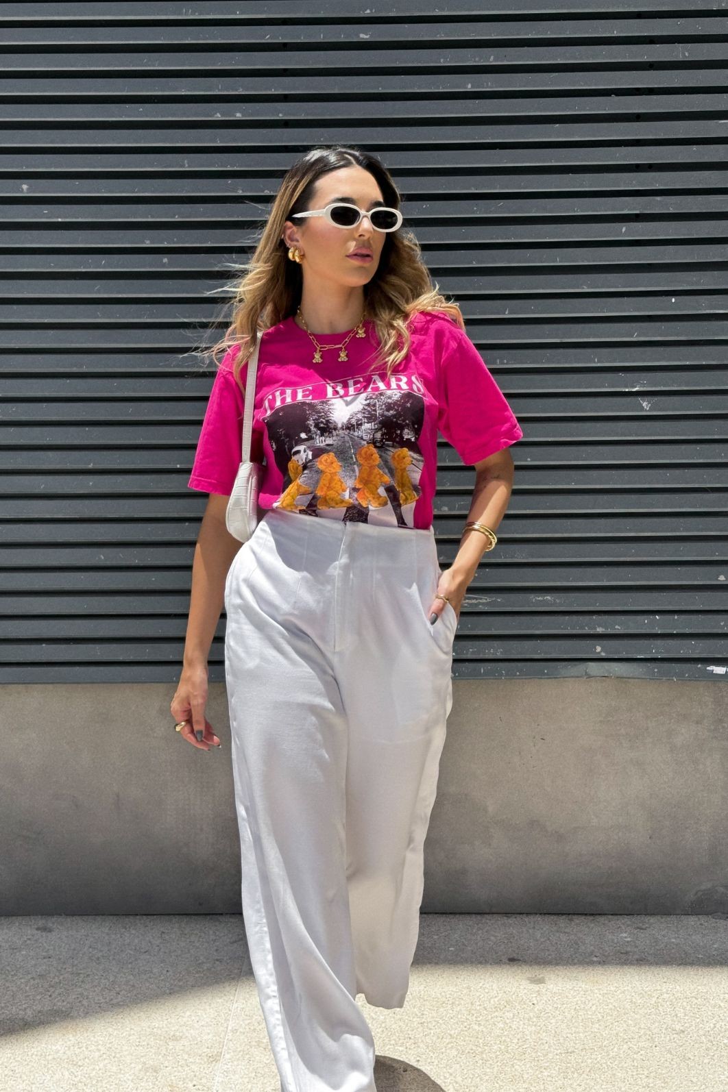 MASI TEE _ THE BEARS _ PINK MASI TEE _ THE BEARS _ PINK