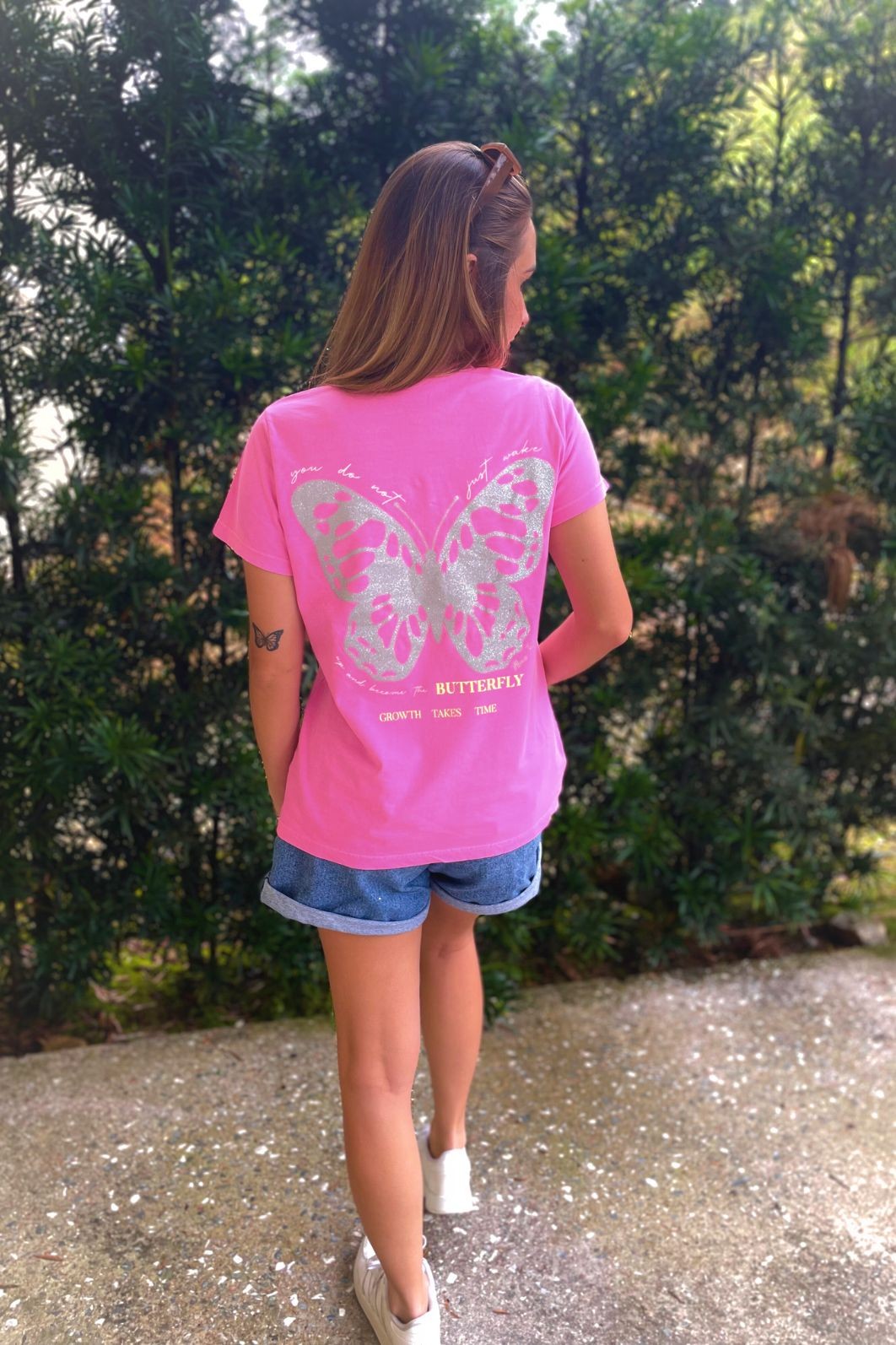 T SHIRT - BUTTERFLY - ESTAMPA NAS COSTAS T SHIRT - BUTTERFLY - ESTAMPA NAS COSTAS