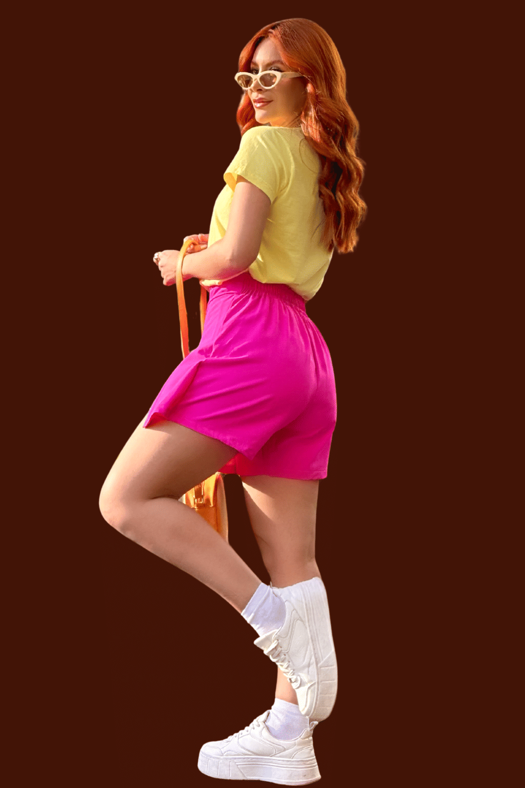 SHORTS SAIA ALFAIATARIA _ PINK SHORTS SAIA ALFAIATARIA _ PINK