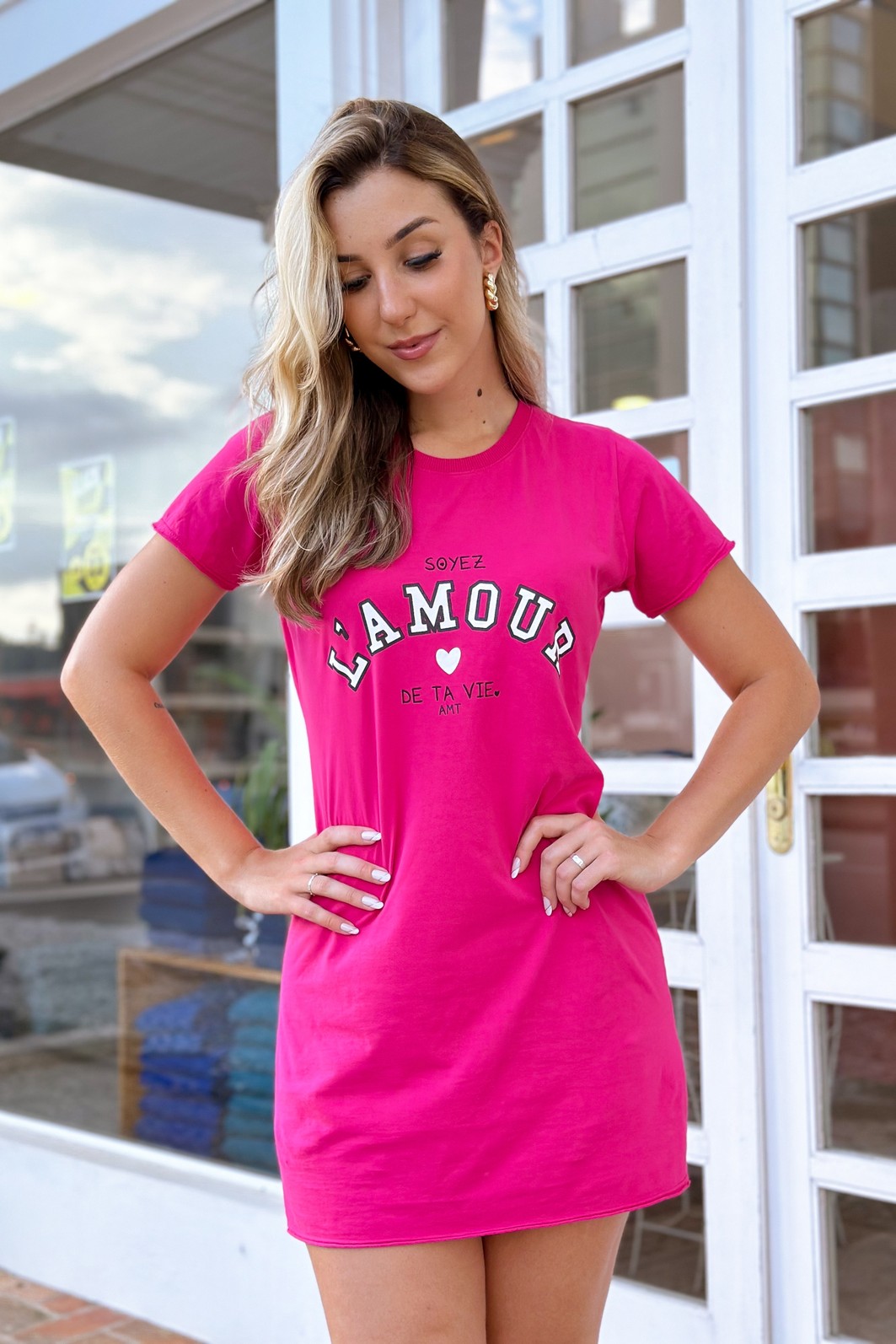 VESTIDO CURTO   _ L´AMOUR