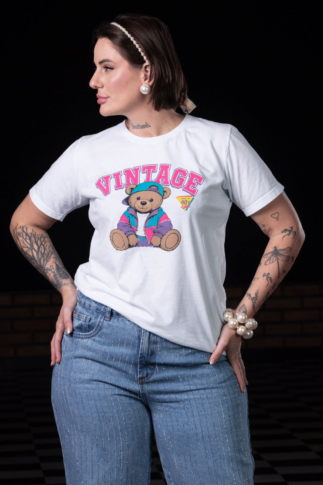 T-SHIRT  _  TEDDY VINTAGE [URSO]