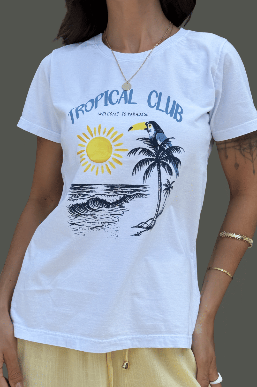 T-SHIRT _ TROPICAL CLUB T-SHIRT _ TROPICAL CLUB