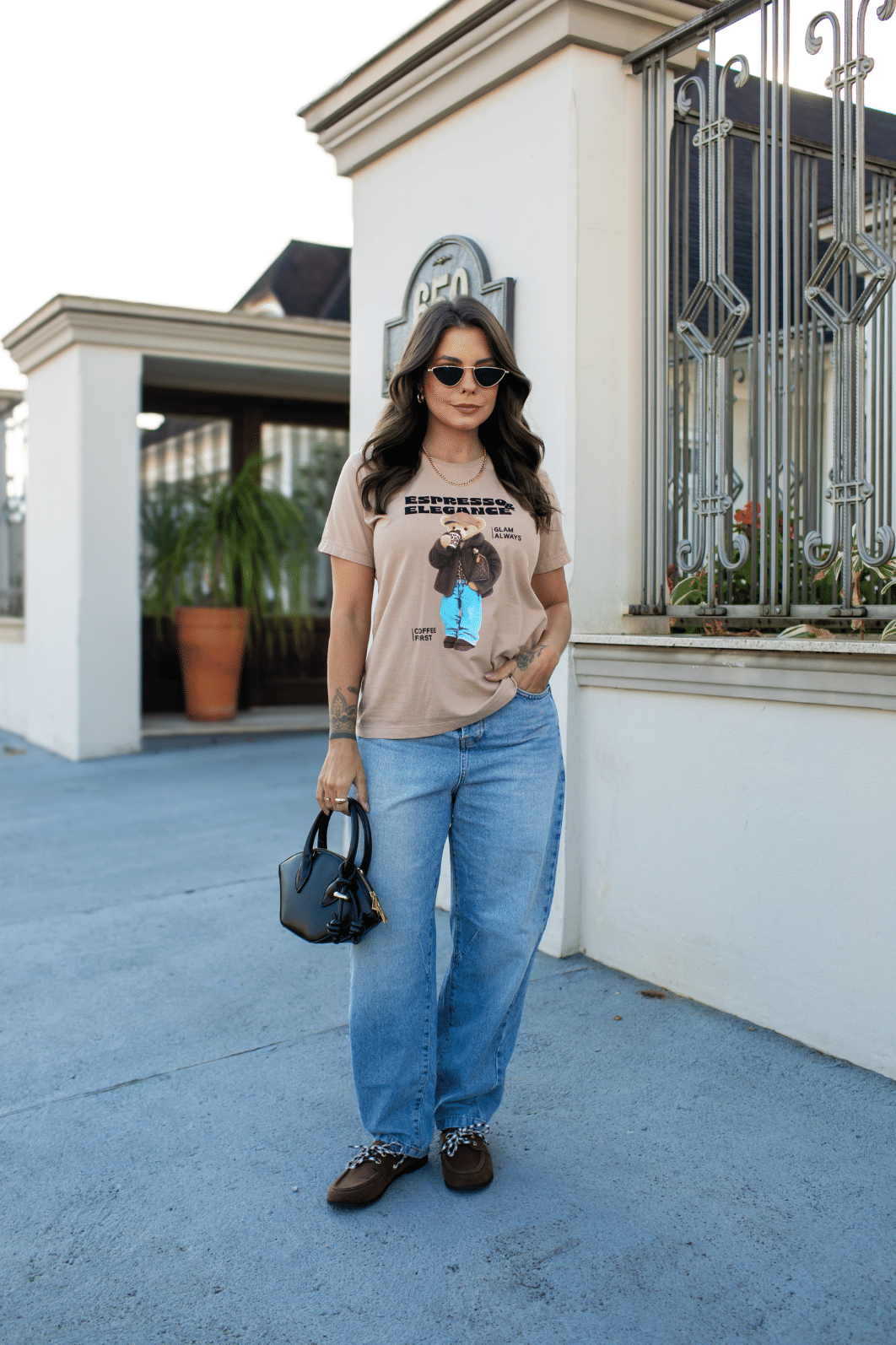 T-SHIRT _ EXPRESSO ELEGANT T-SHIRT _ EXPRESSO ELEGANT