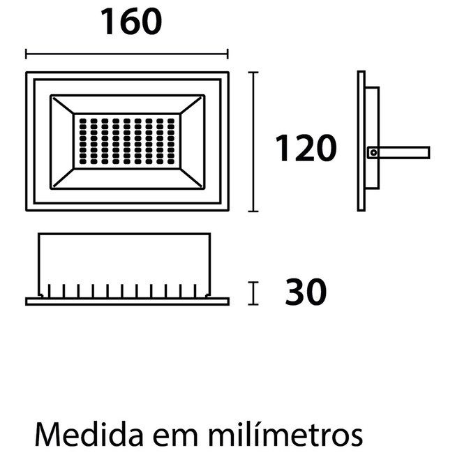 Refletor LED Tech 30W 6.500K - BLUMENAU Refletor LED Tech 30W 6.500K - BLUMENAU
