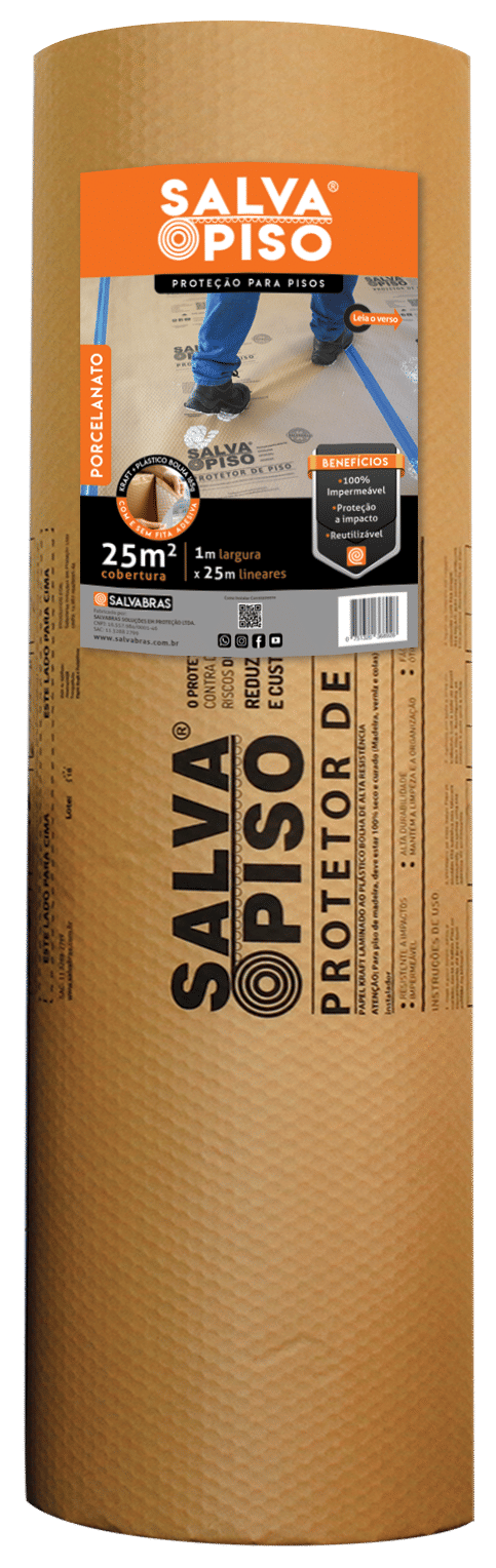 Proteção Pisos Em Reformas Construção Salva Piso 1m X 25m Proteção Pisos Em Reformas Construção Salva Piso 1m X 25m