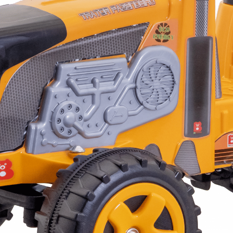 Trator Fazendeiro a pedal Amarelo