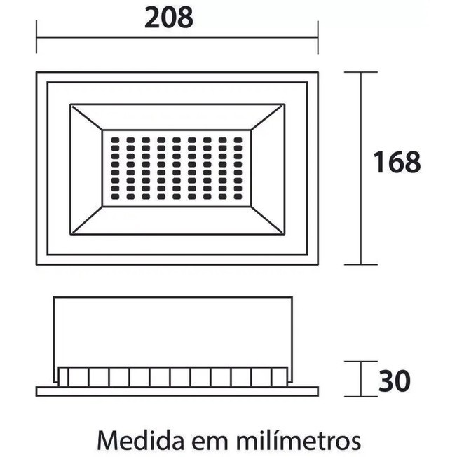 Refletor LED Tech 50W 6.500K - BLUMENAU