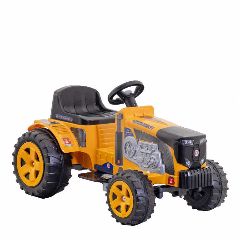 Trator Country Amarelo 6v