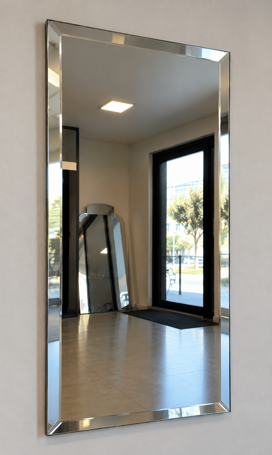 Espelho Cristal 4mm Bisotê 58x97cm – Outlet com Leves Avarias Espelho Cristal 4mm Bisotê 58x97cm – Outlet com Leves Avarias