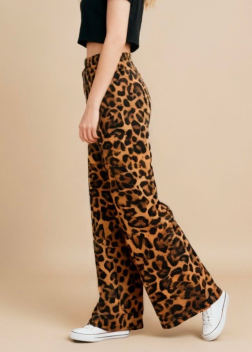 Calça Pantalona Animal Print 26122 Calça Pantalona Animal Print 26122