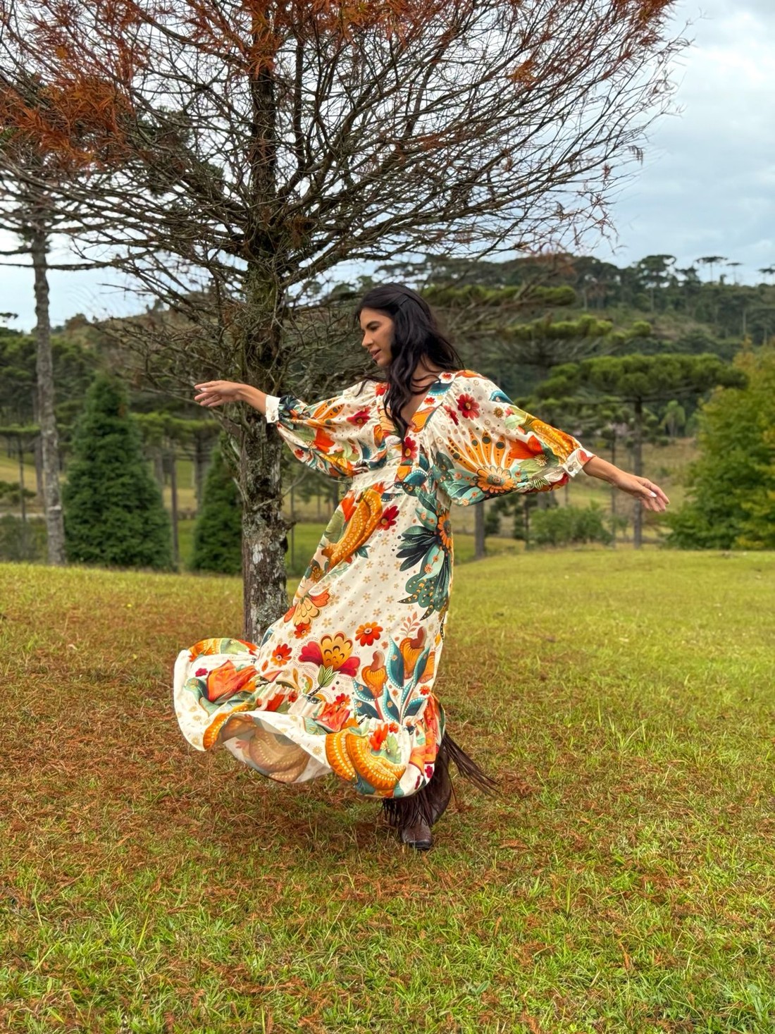 VESTIDO VISCOSE PRIMAVERA DE COR VESTIDO VISCOSE PRIMAVERA DE COR