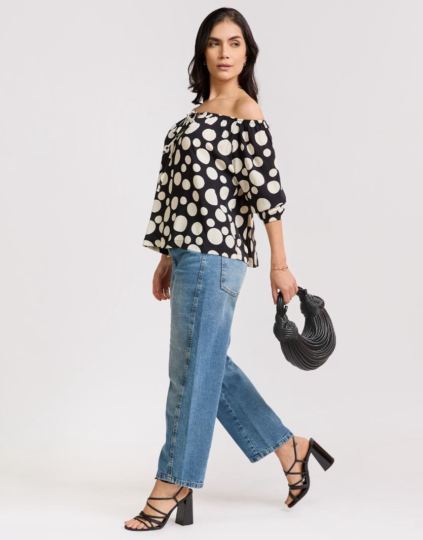 BLUSA VISCOSE OMBRO A OMBRO POA SOFIA BLUSA VISCOSE OMBRO A OMBRO POA SOFIA
