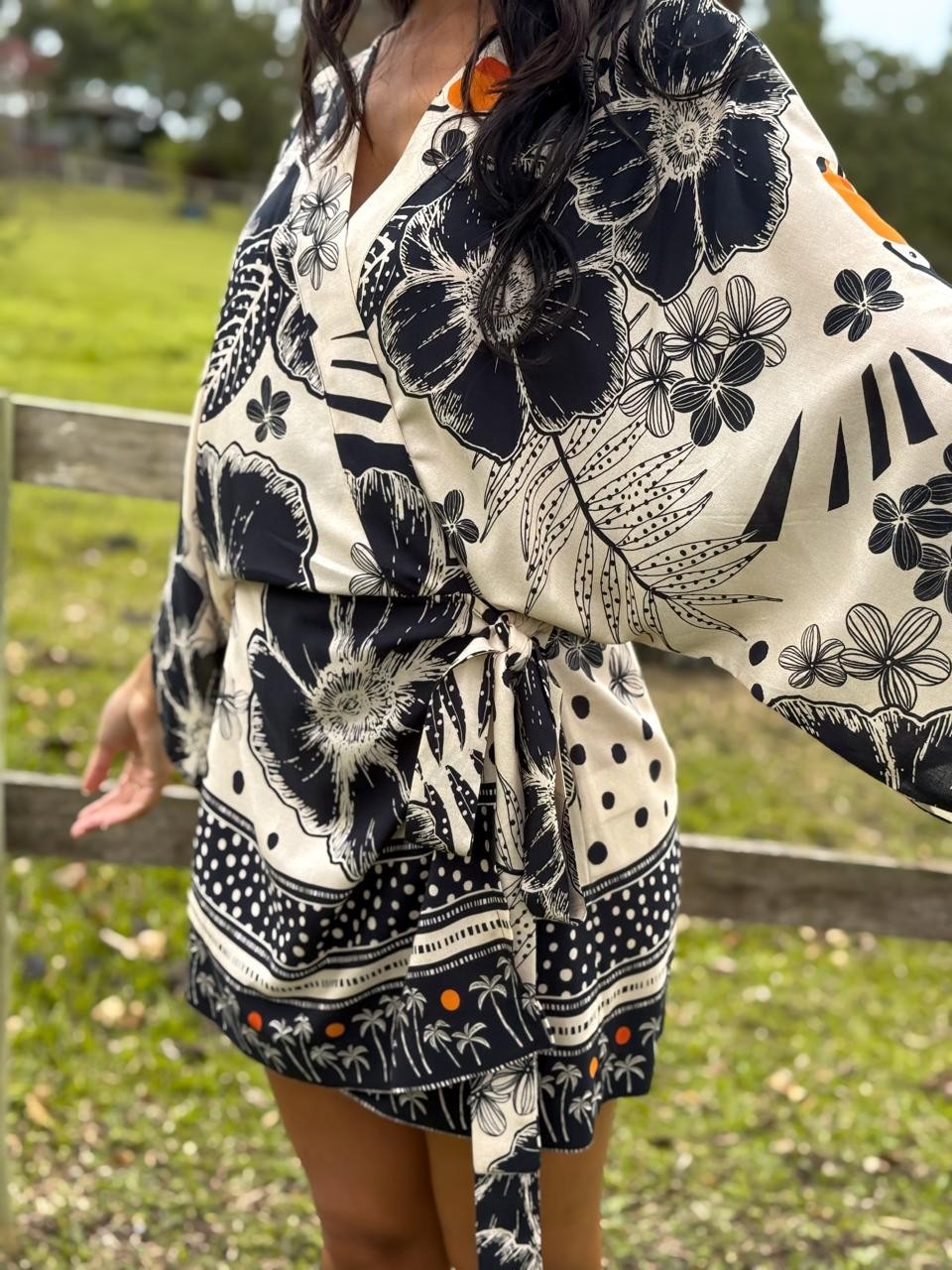 VESTIDO VISCOSE TRANSPASSADO SABOR DE SOL VESTIDO VISCOSE TRANSPASSADO SABOR DE SOL