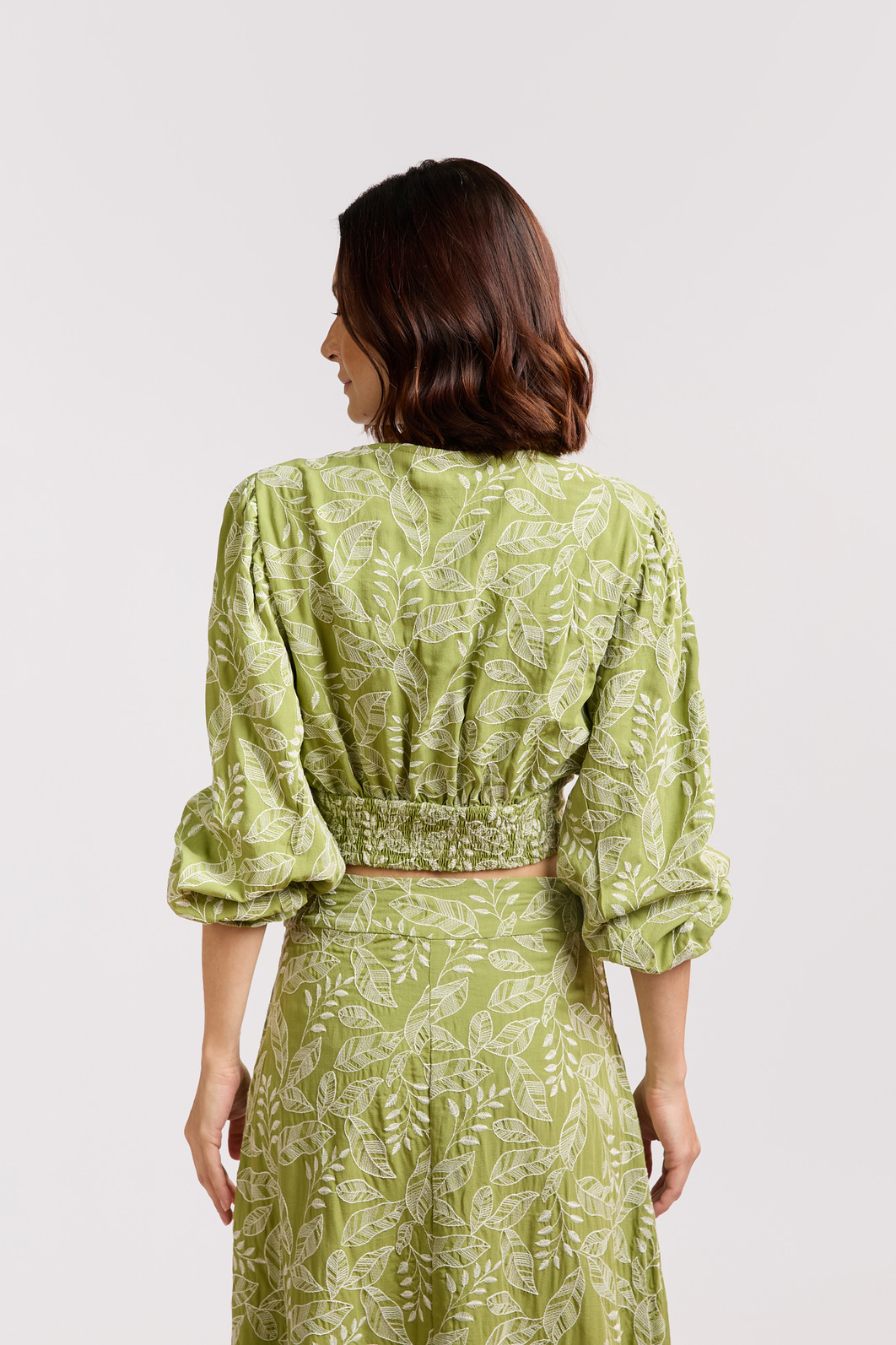 BLUSA BORDADA VISCOSE FLORA