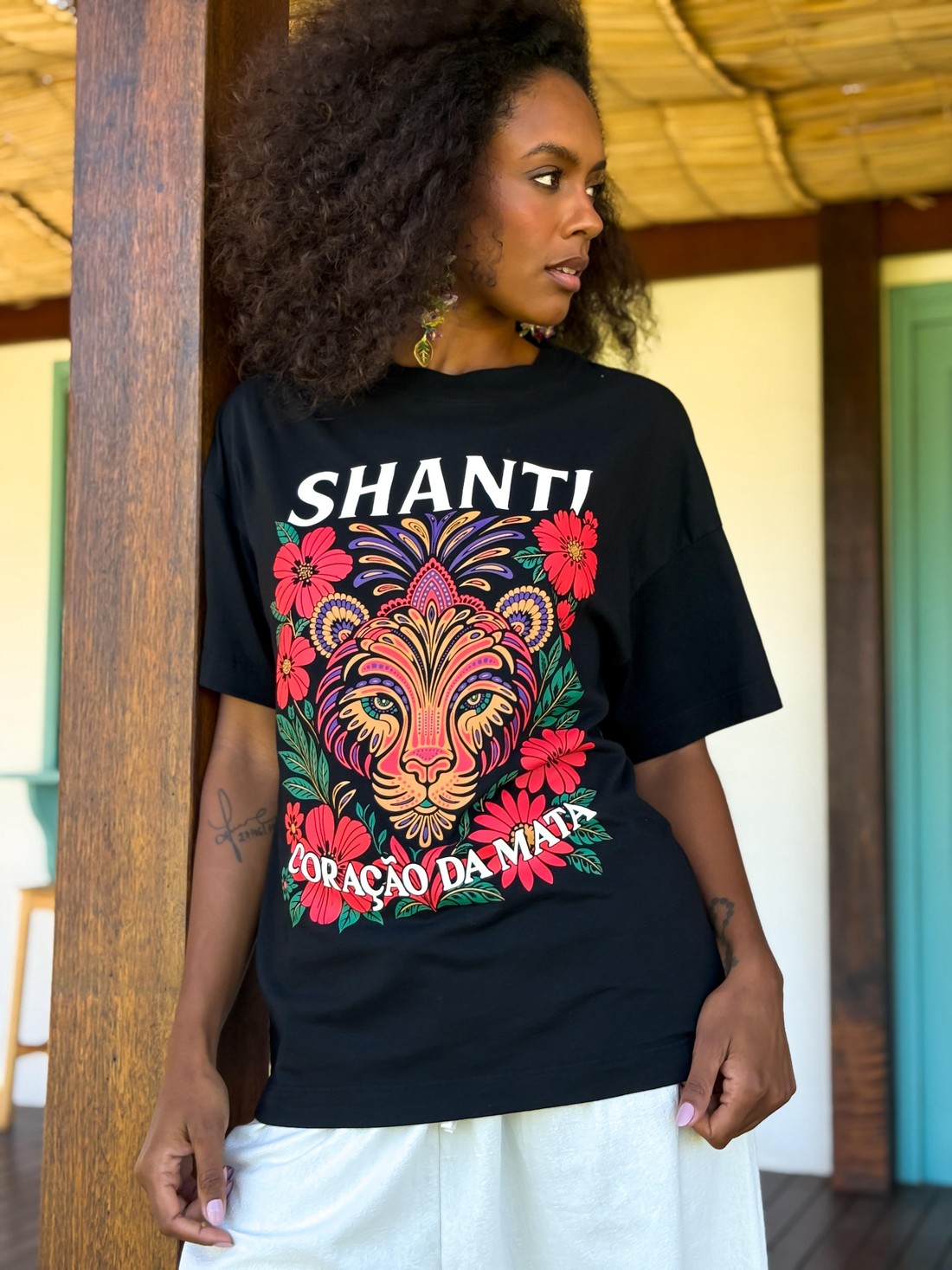 T-SHIRT OVER CORACAO DA MATA T-SHIRT OVER CORACAO DA MATA