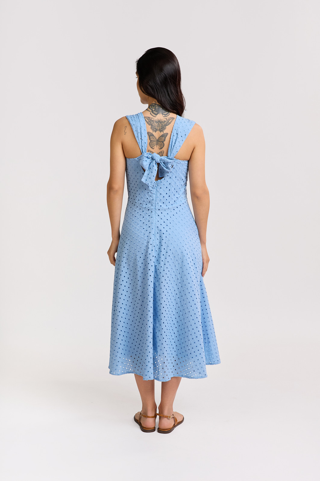 VESTIDO MIDI ALGODÃO AURORA