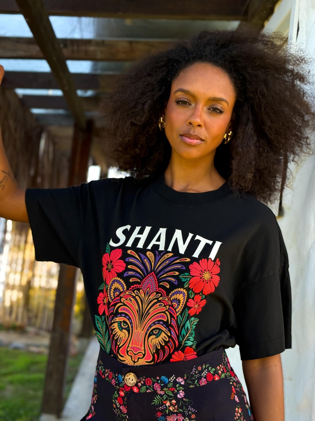 T-SHIRT OVER CORACAO DA MATA T-SHIRT OVER CORACAO DA MATA