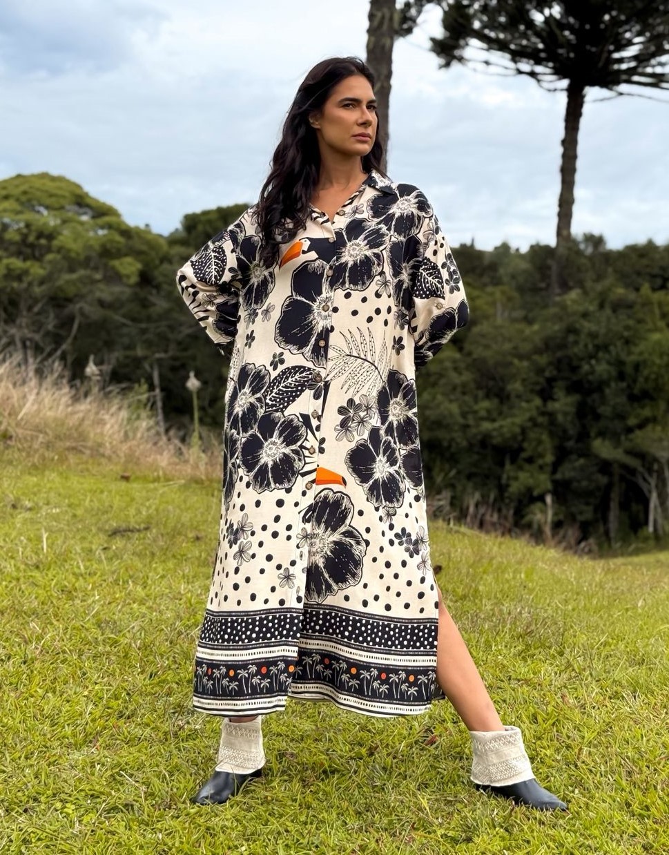 CHEMISE VISCOSE SABOR DE SOL CHEMISE VISCOSE SABOR DE SOL