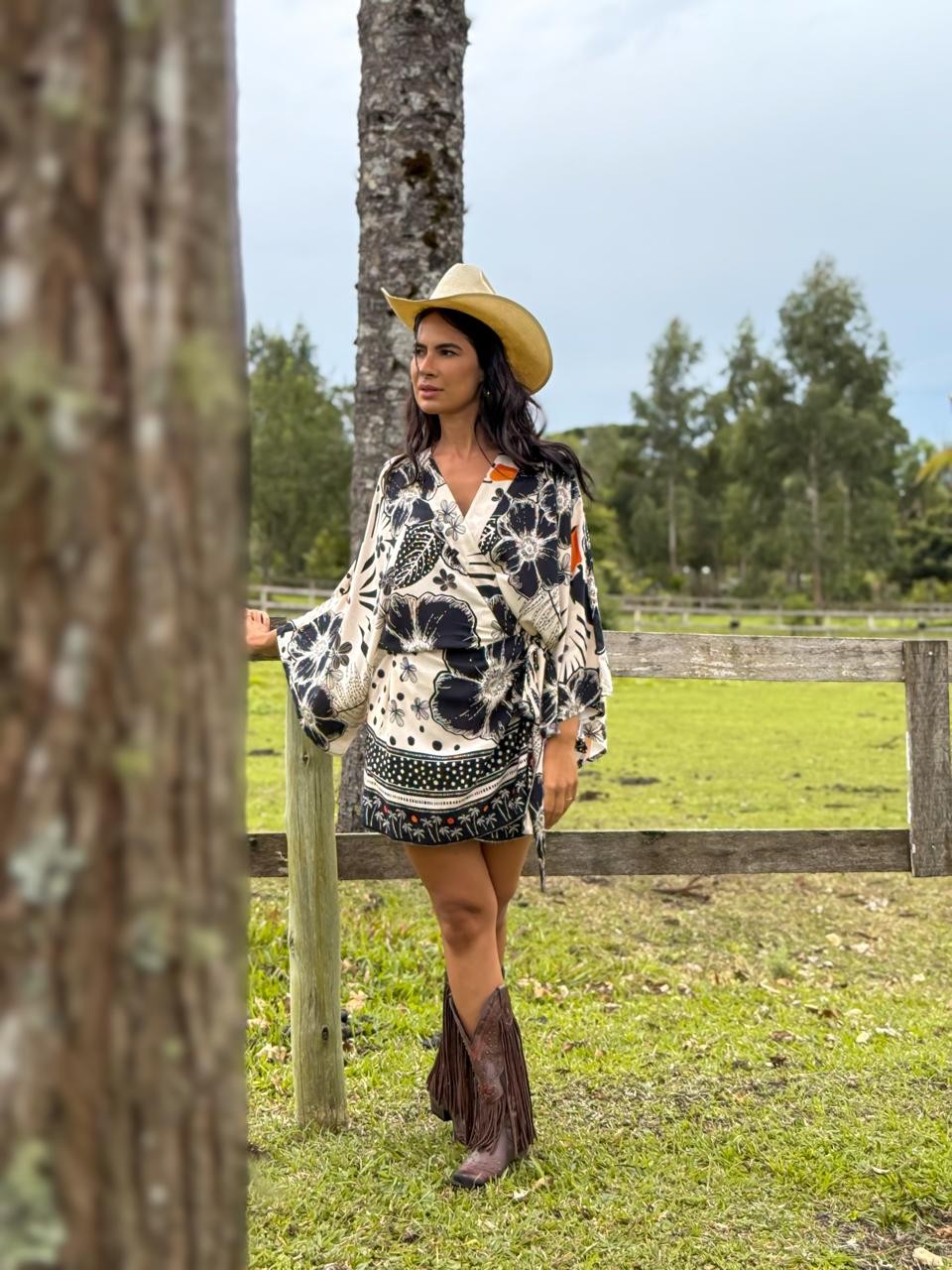 VESTIDO VISCOSE TRANSPASSADO SABOR DE SOL VESTIDO VISCOSE TRANSPASSADO SABOR DE SOL