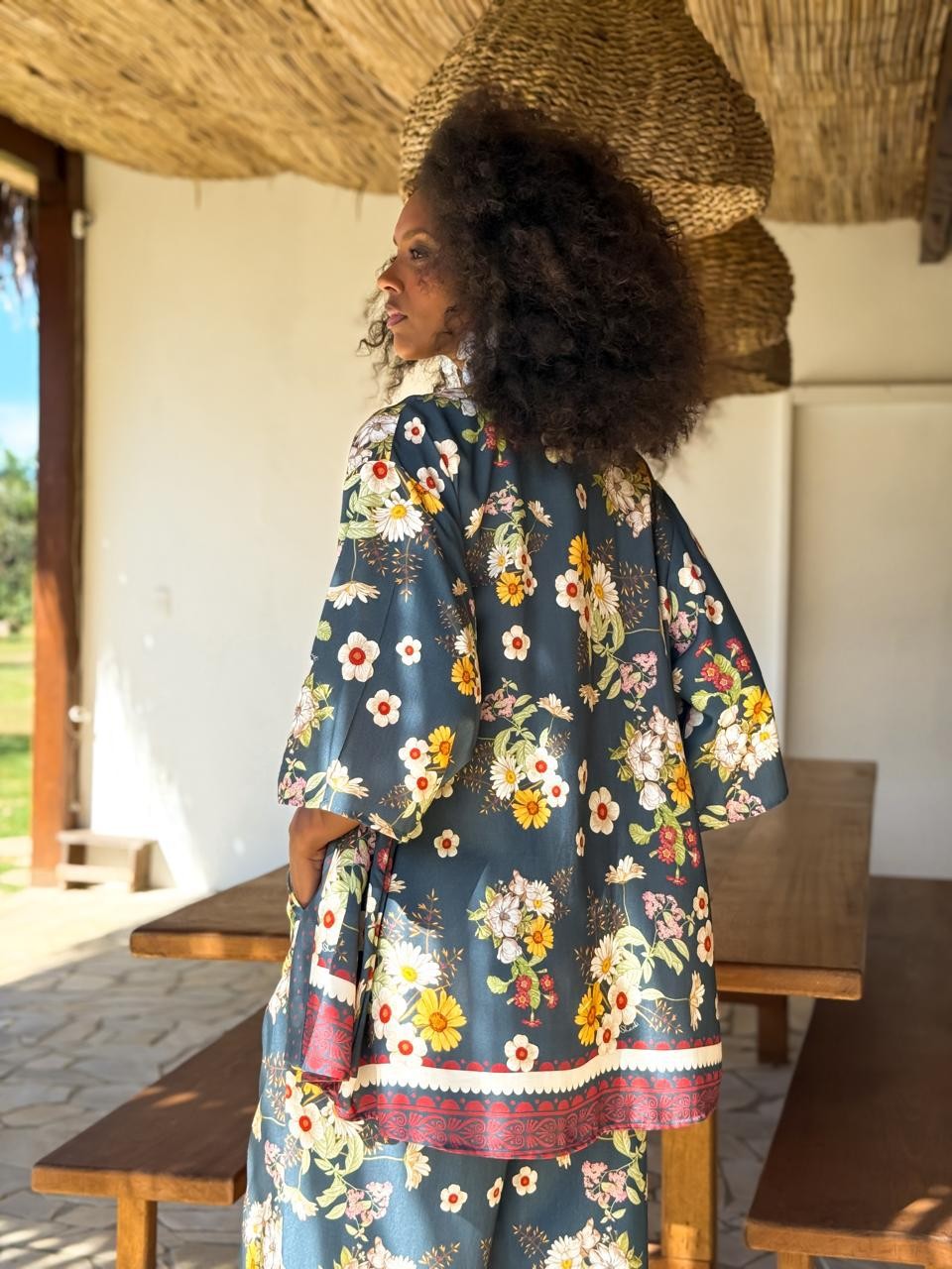 KIMONO VISCOSE NOITE FLORIDA KIMONO VISCOSE NOITE FLORIDA