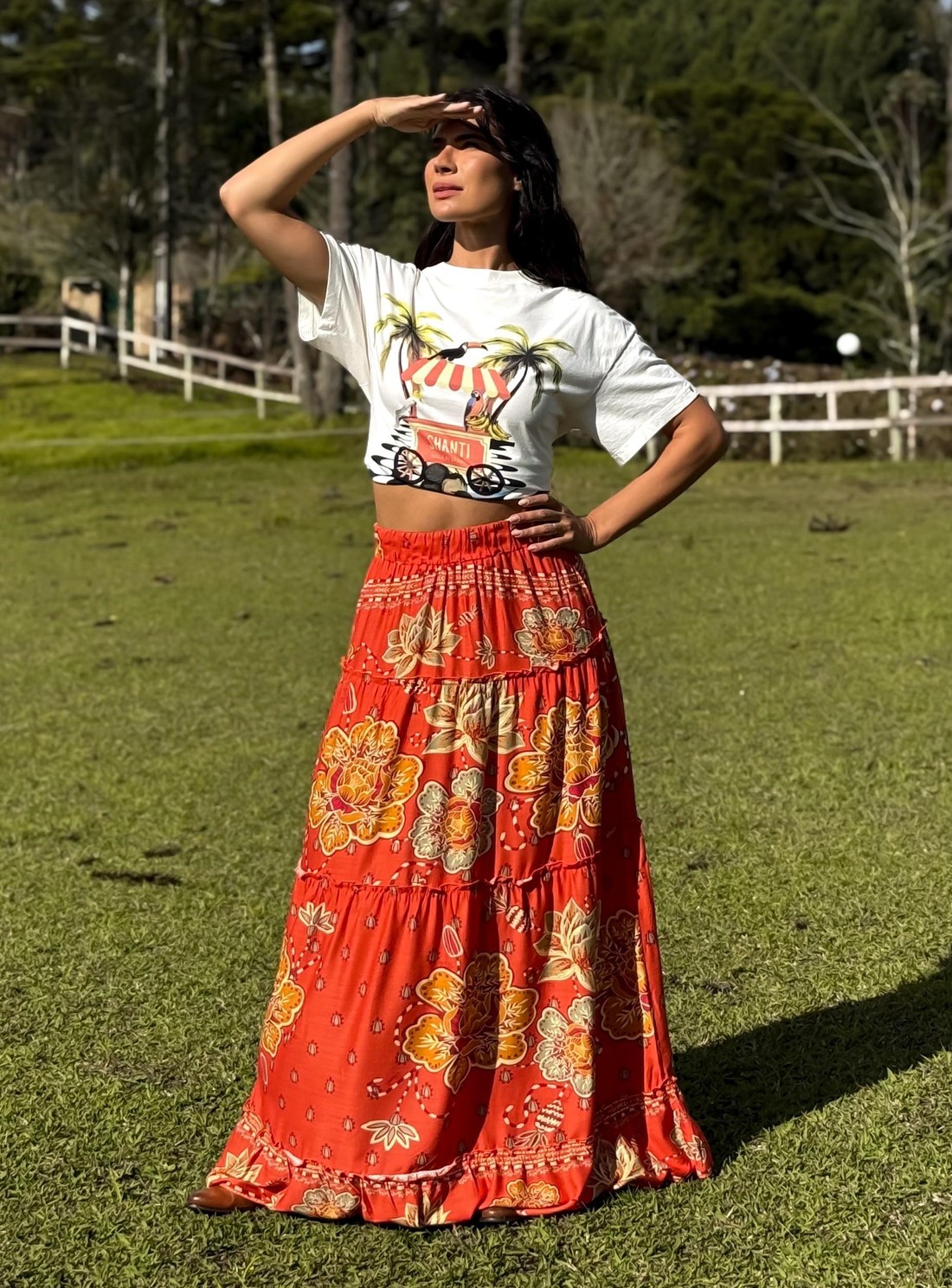 SAIA VISCOSE FLORA CONSTANTE SAIA VISCOSE FLORA CONSTANTE