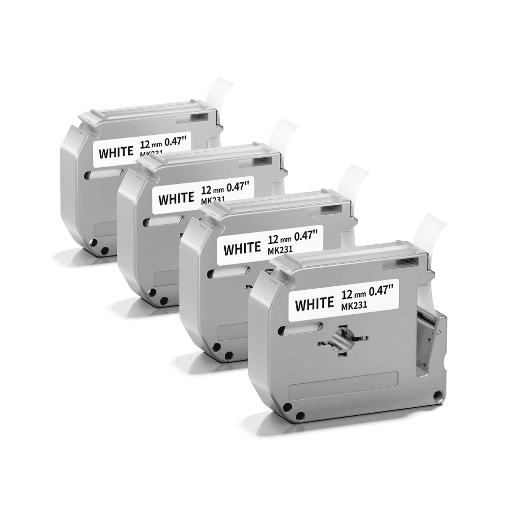 Fita Rotuladora RL-B-K231 12mm x 8m M-K231 – Tinta Preta Fita Rotuladora RL-B-K231 12mm x 8m M-K231 – Tinta Preta