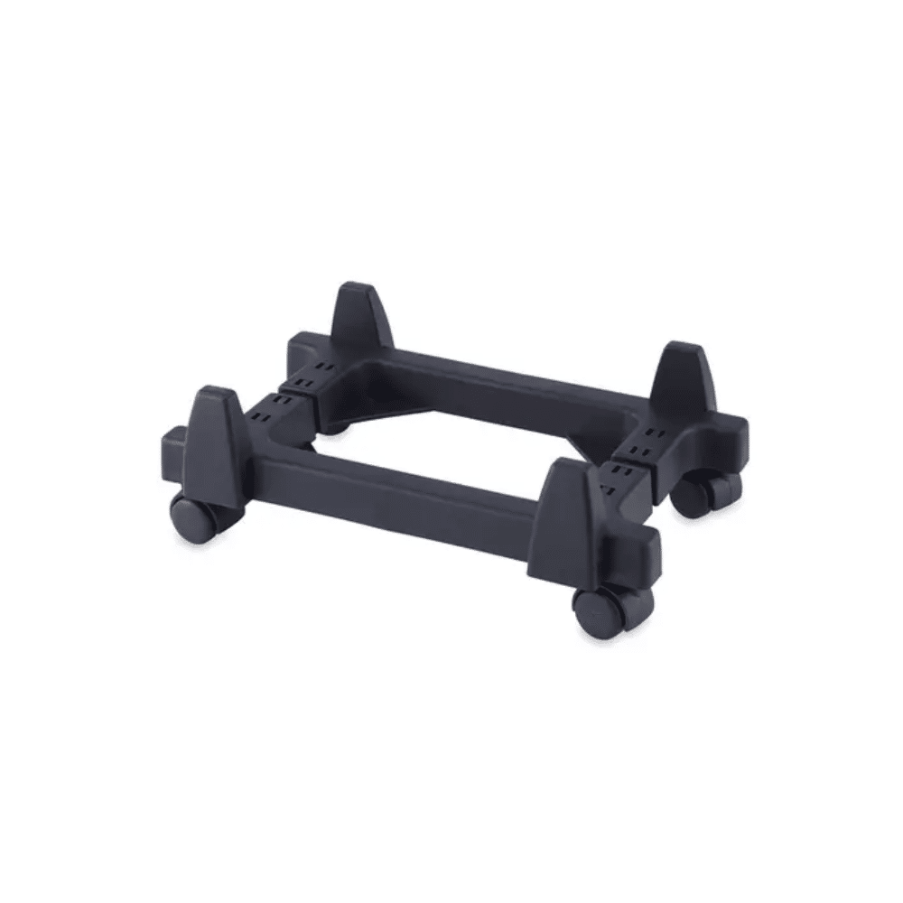 Suporte para CPU com Rodinhas e Regulagem de Largura Carrinho para CPU Nobreak Forceline Preto