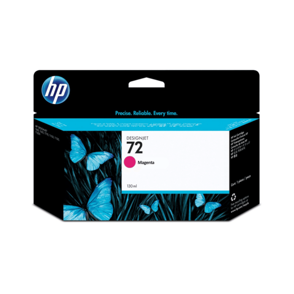 Cartucho de Tinta HP 72 Magenta C9372A | T770 T1120 T1200 T1300 T2300 T620 T795 | Original 130ml