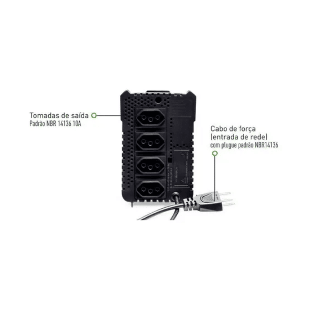 Estabilizador Sms 300va Monovolt (e/s 115v) - Speedy SP3000s 16520