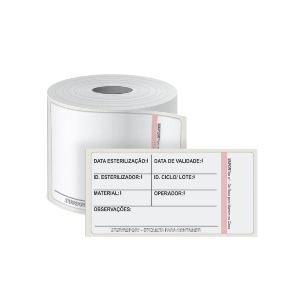 Tag Etiqueta para Auto Clave 35x80mm