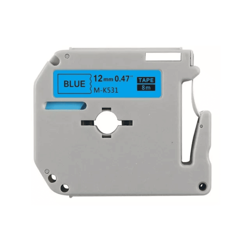 Fita Rotuladora 12mmx8m Azul M-K531 Fita Rotuladora 12mmx8m Azul M-K531