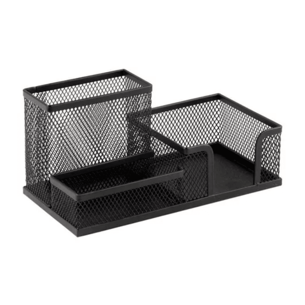 Porta Lápis/Clips/Lembretes Preto Aramado Preto Porta Lápis/Clips/Lembretes Preto Aramado Preto