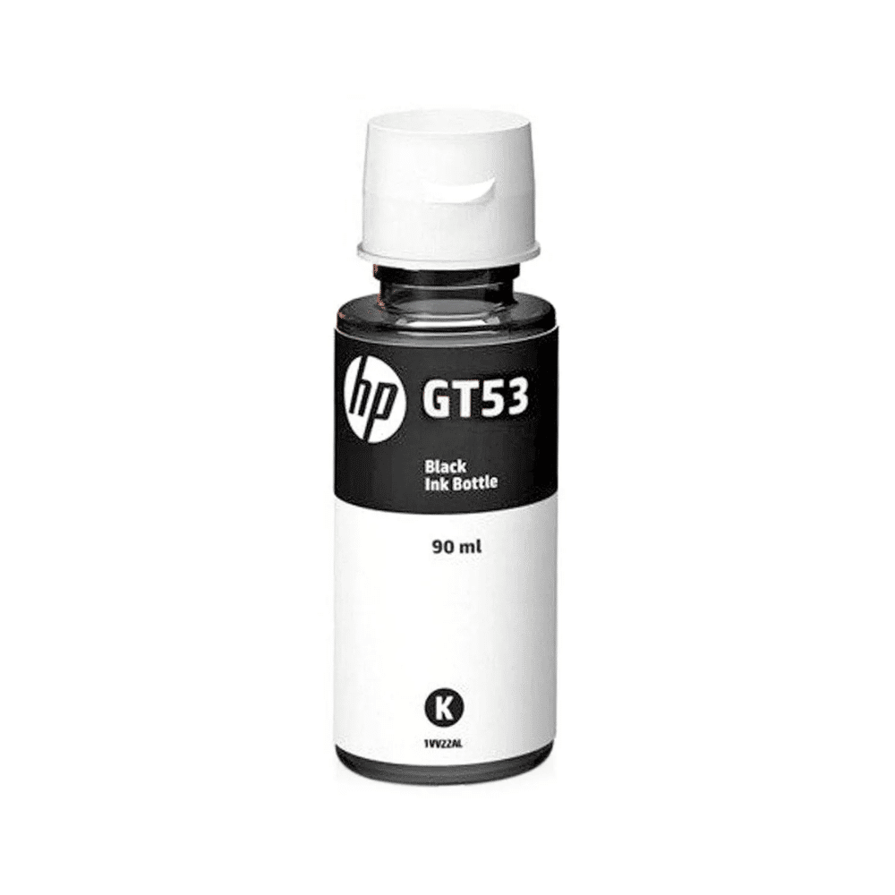Tinta HP GT53 GT 53BK 1VV22AL Original Preto para HP Deskjet GT5822 416 116 Smart Tank 517 532 617 Garrafa de 90ml