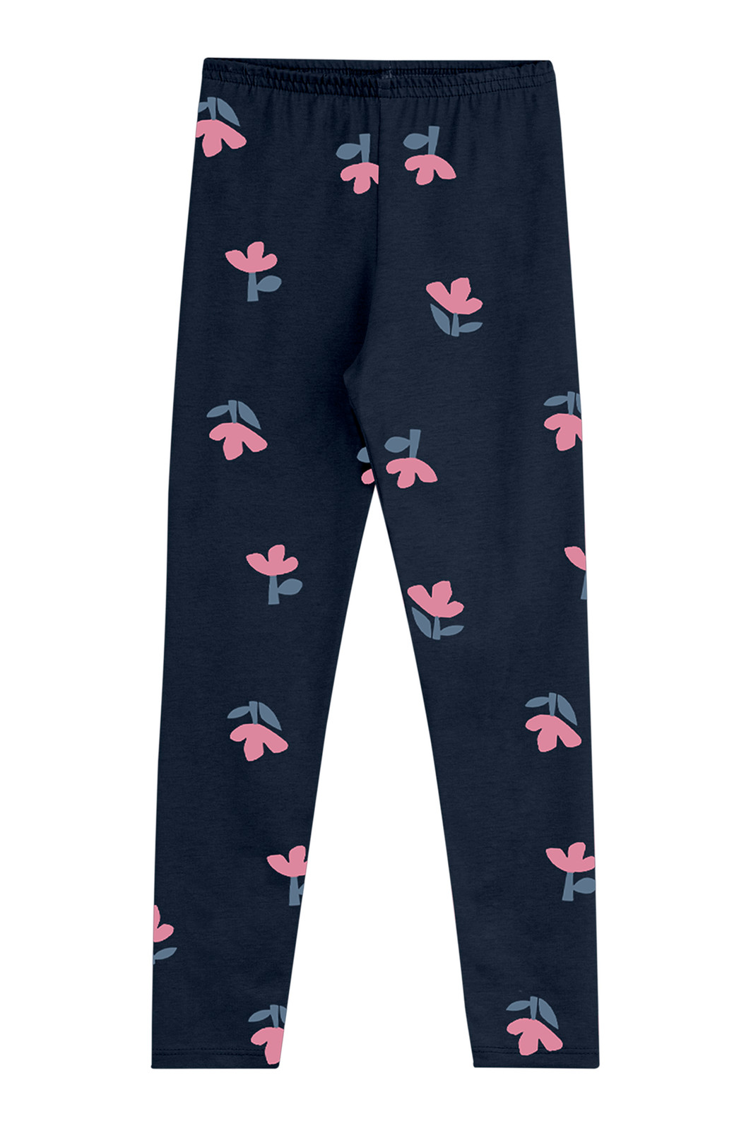 LEGGING MENINA AZUL MARINHO COM FLORES - ELIAN LEGGING MENINA AZUL MARINHO COM FLORES - ELIAN