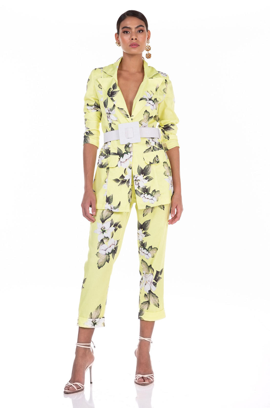 Calca Sarja Mom Estampada Viber 321