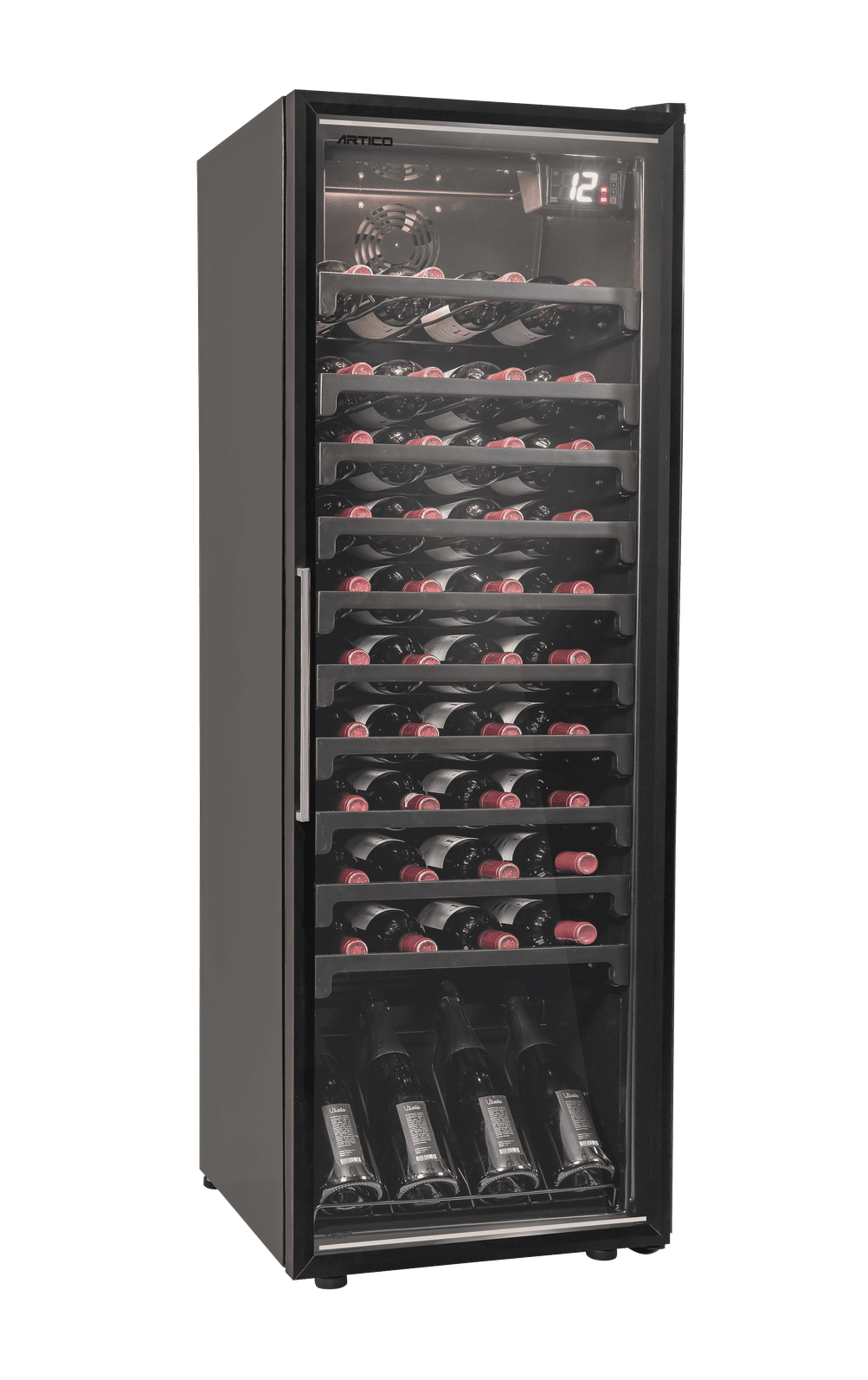 Adega AD200 visão lateral cheia