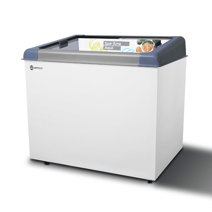 CONGELADOR EXPOSITOR 320 LITROS NEW SLIM 250 BIVOLT CINZA