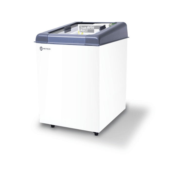 CONGELADOR EXPOSITOR 120 LITROS NEW SLIM 150 BIVOLT CINZA