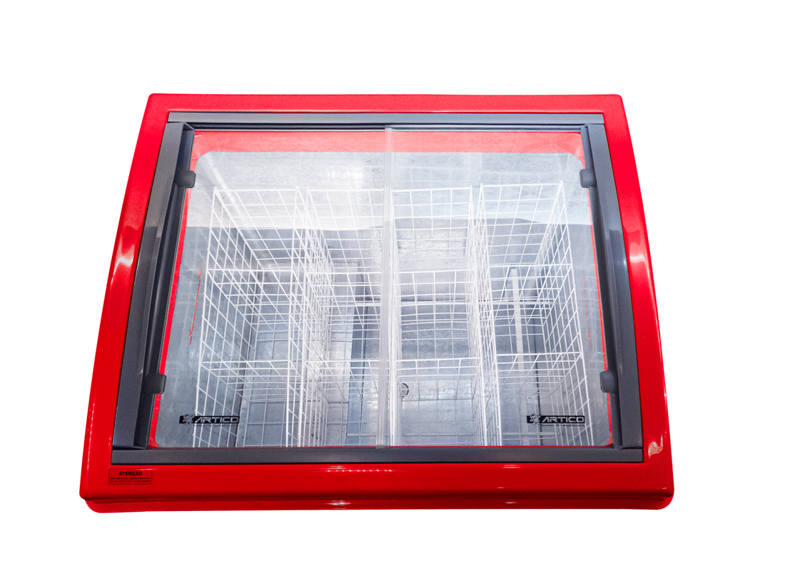 FREEZER HORIZONTAL 300 LITROS FH300B VERMELHO